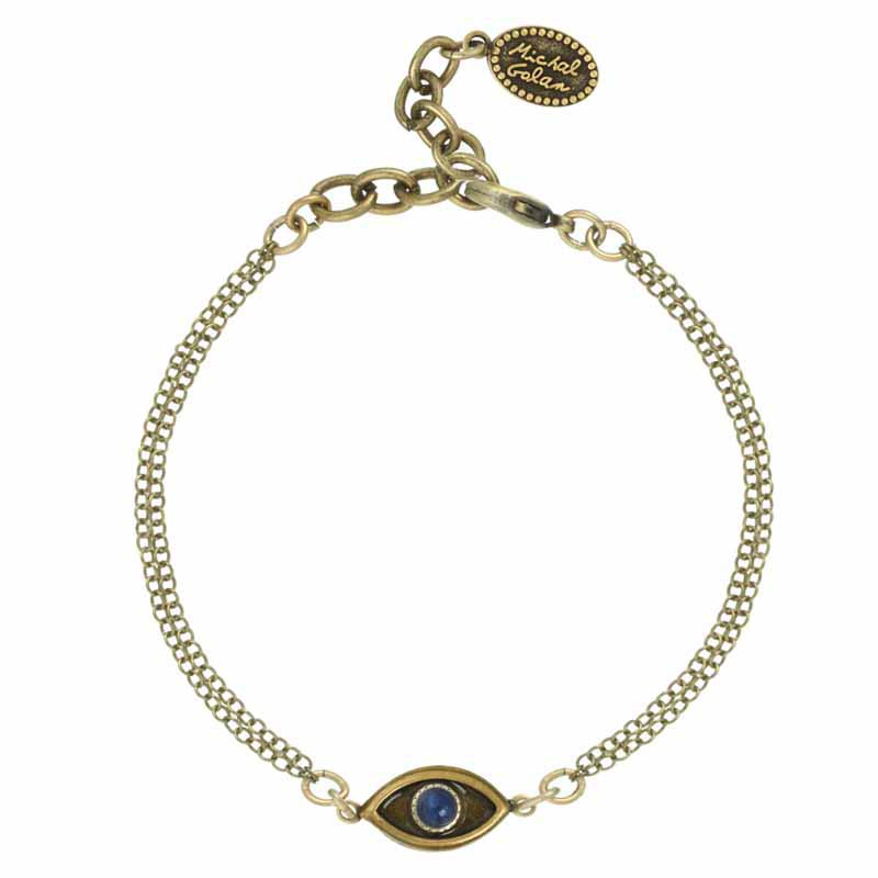Tiny Lapis Lazuli Eye Bracelet