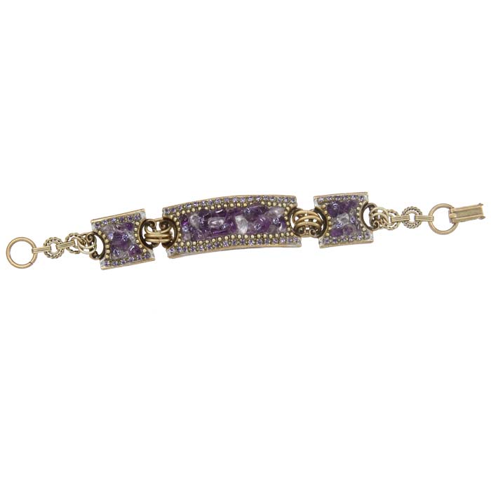 Violet 3 Piece Bracelet