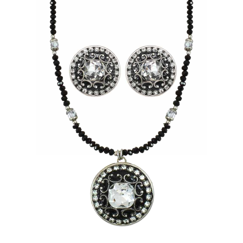 Vespertine Necklace and Earrings Set